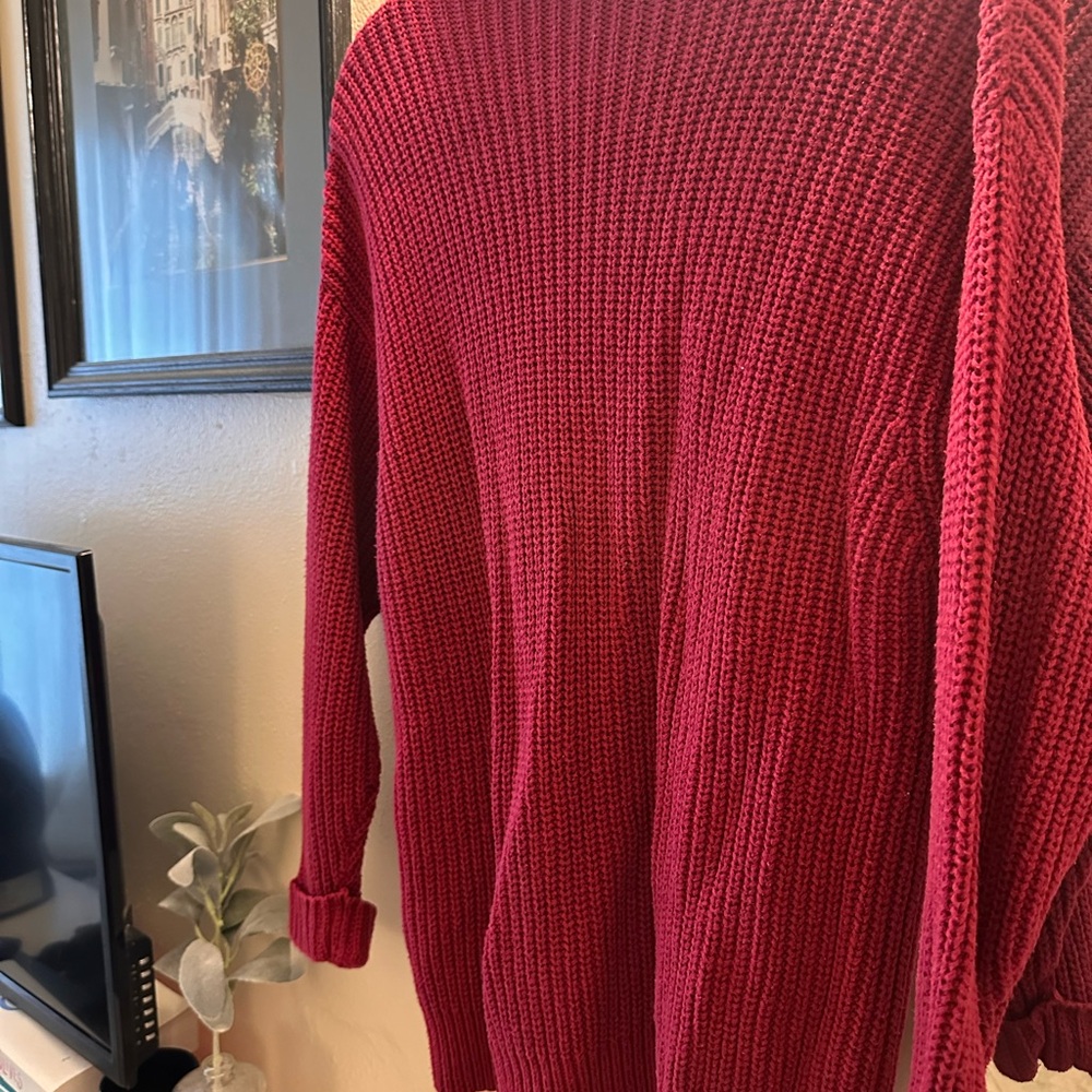 American Eagle Outfitters Red Sweater